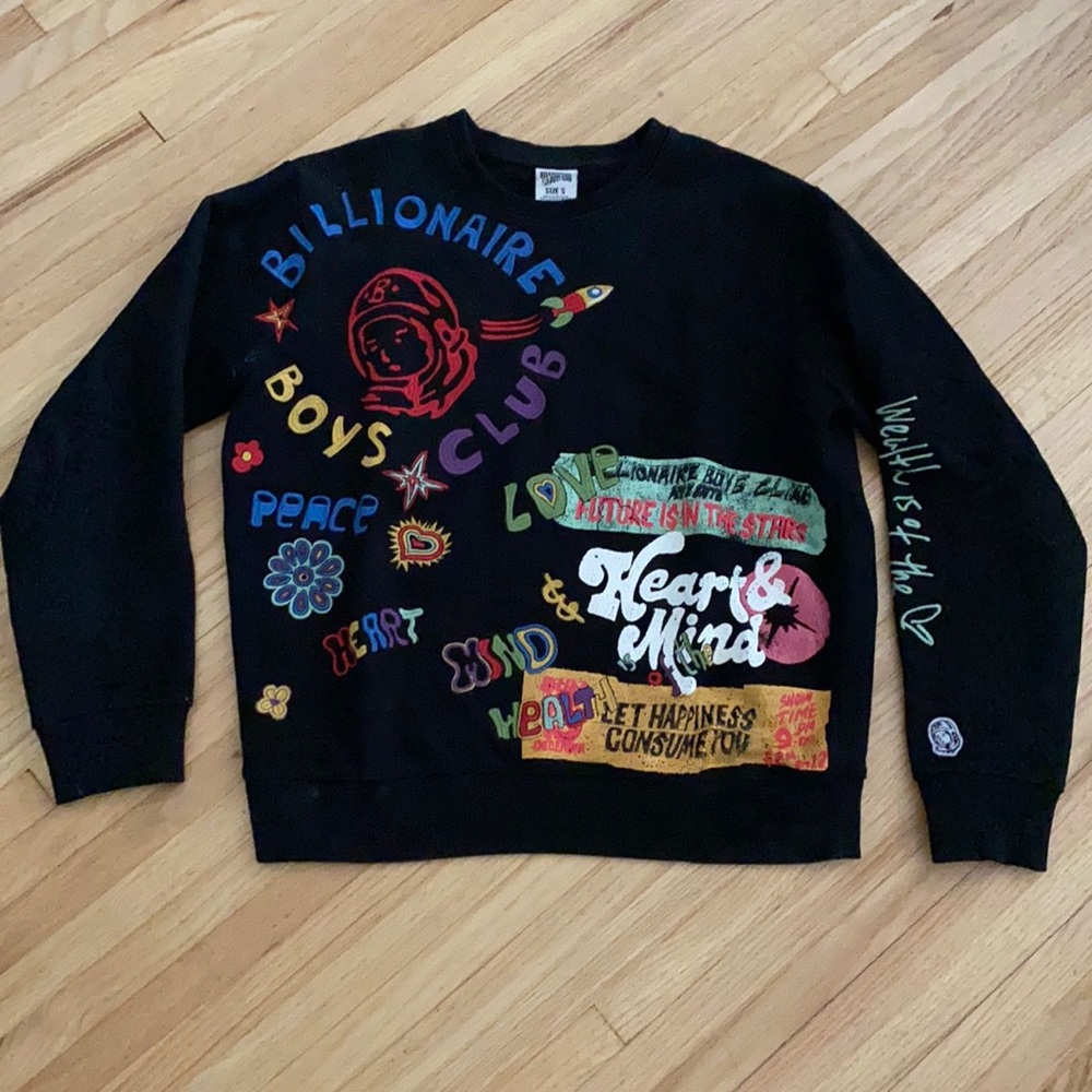 Billionaire Boys Club Men’s Sweatshirt - BLK - Sz S